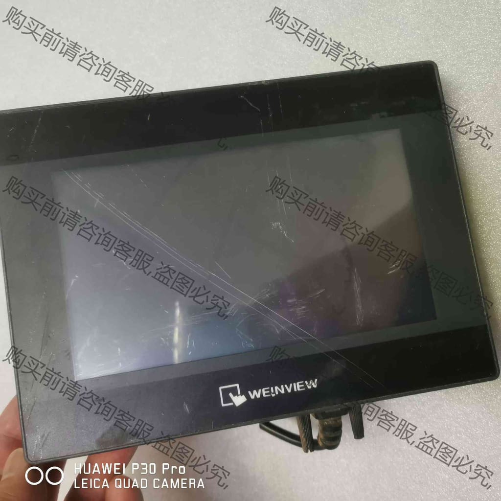 功能正常议价 威伦通触摸屏TK6070iP, 原装拆机，成色如图，实物