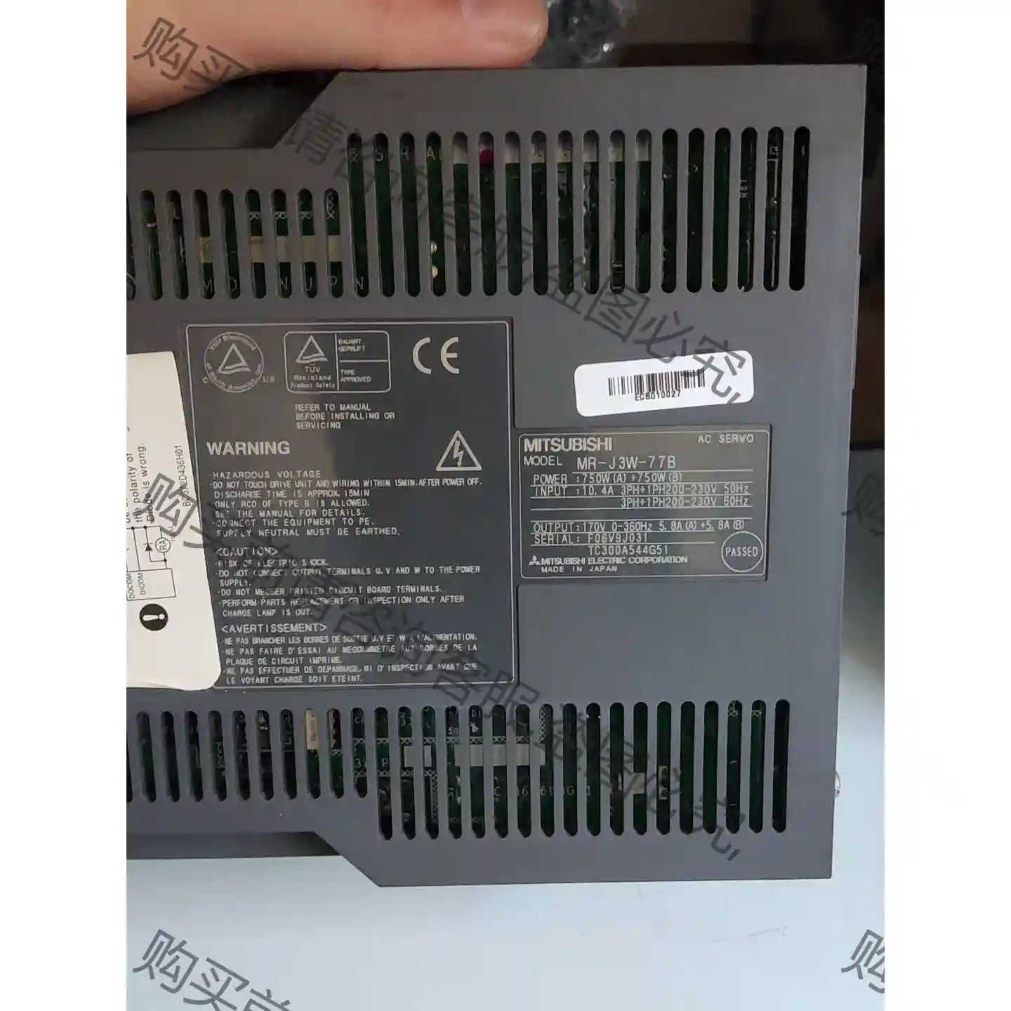 MR-J3W-77B议价 先议价 拆机货包好