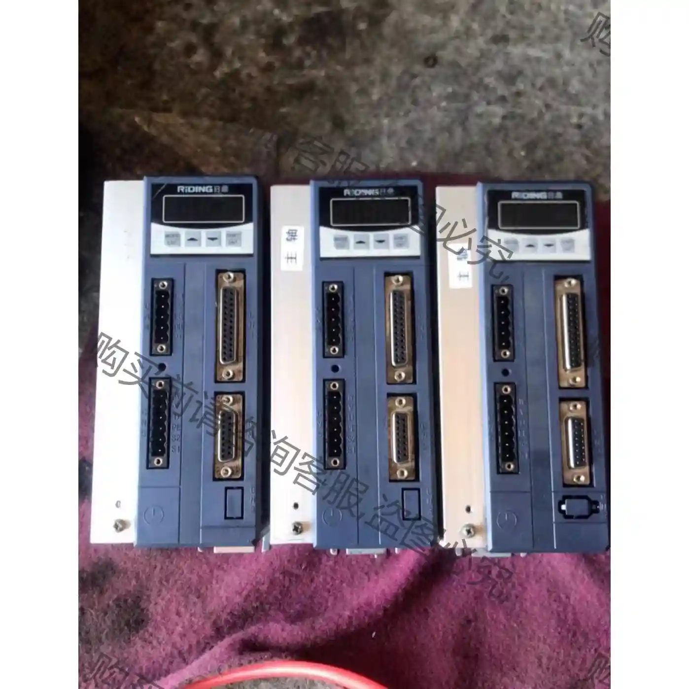 日鼎DHE3205配750w伺服电机套装 先议价 拆机货包好