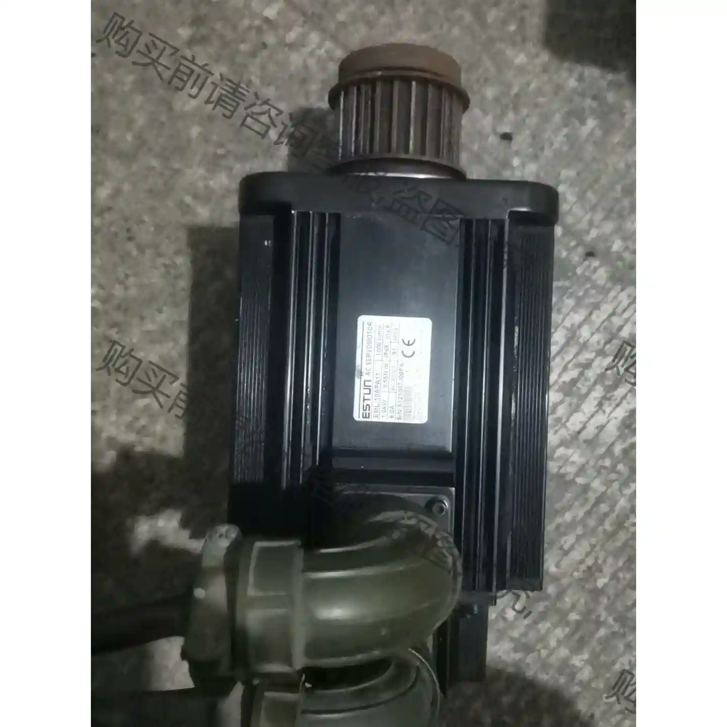 埃斯顿伺服电机EML-10APA11剪线拆机一台，伺服已被出 先议价 拆