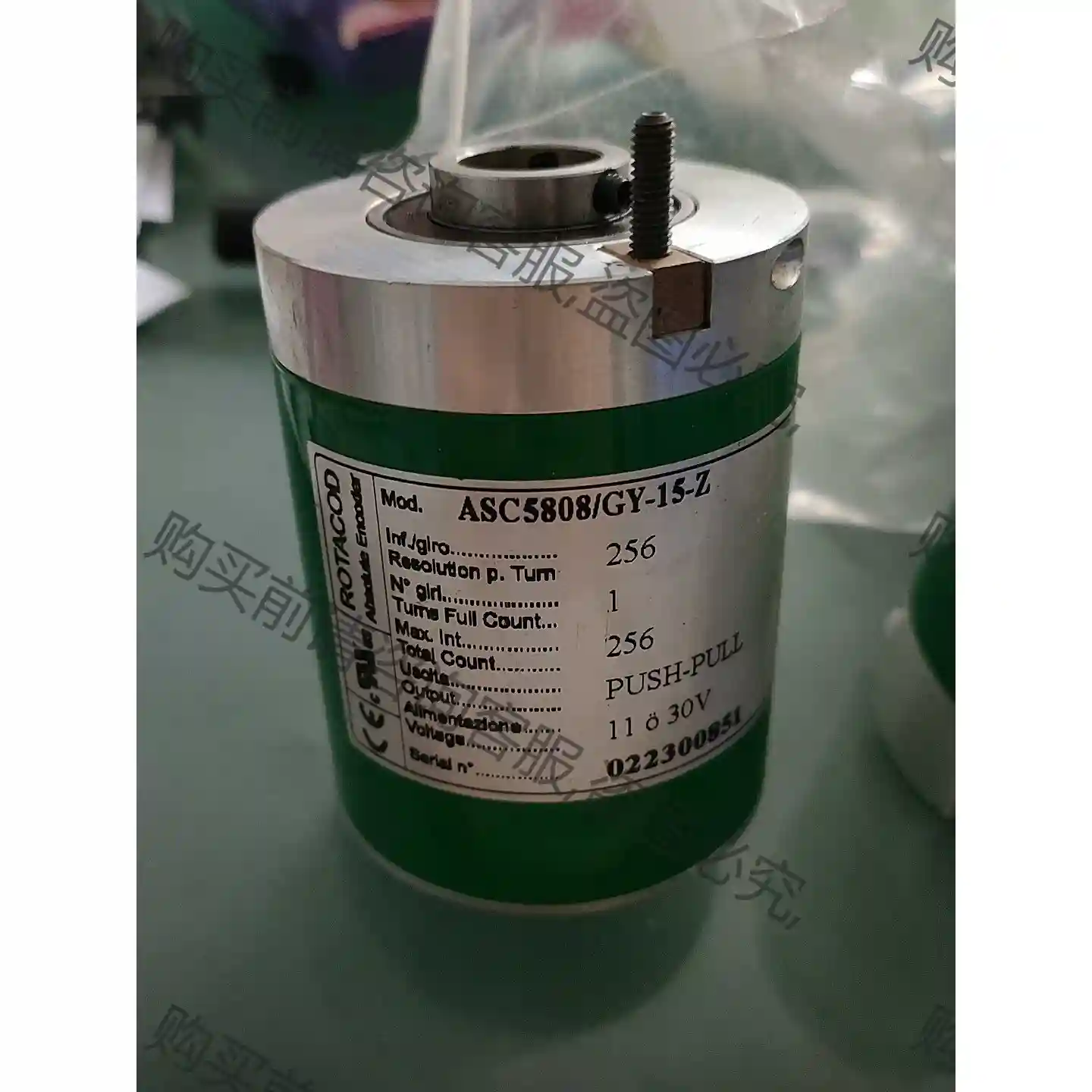 原装拆机 意大利莱卡LIKA编码器ASC5808/GY-15 先议价 拆机货包好