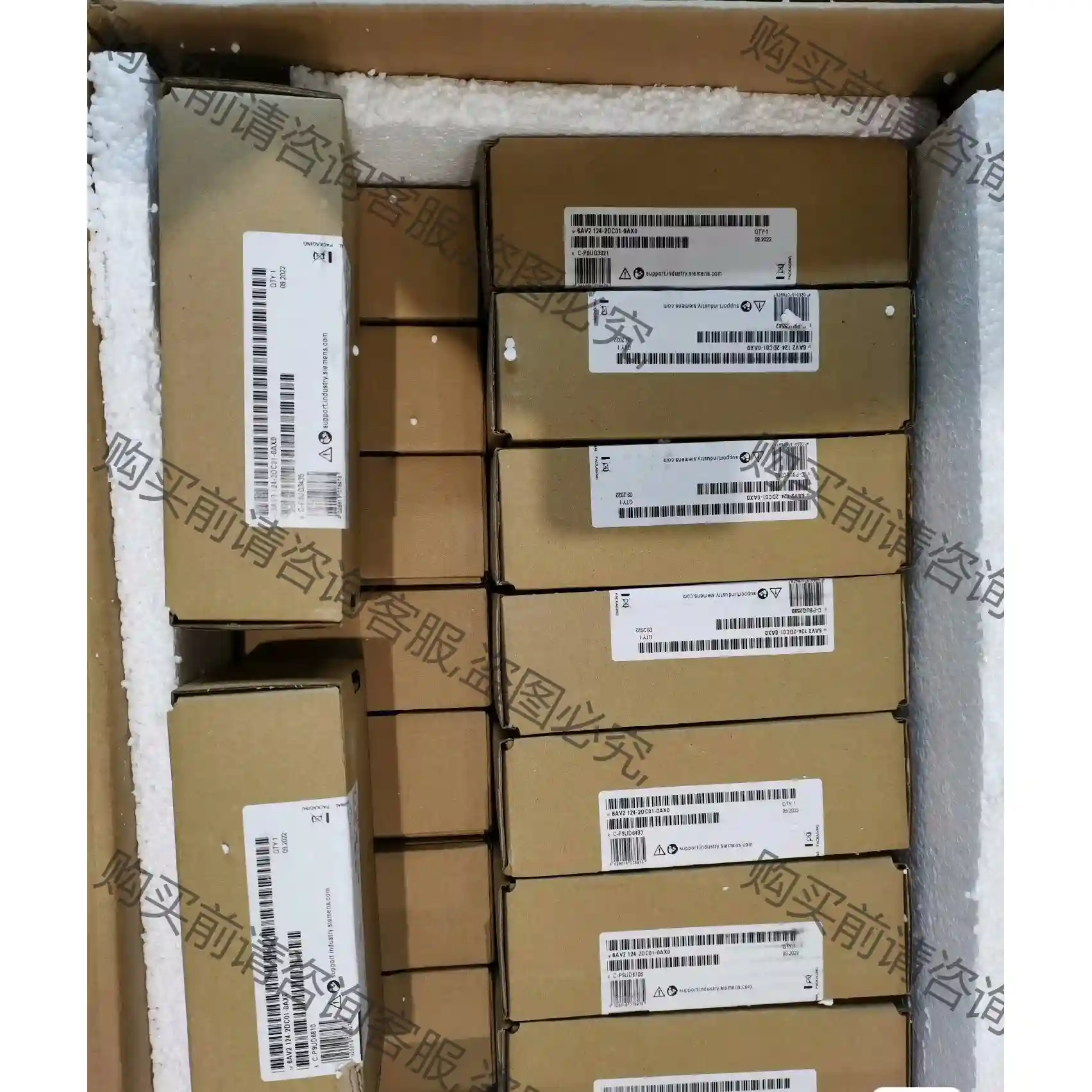 6AV2124-2DC01-0AX0 先议价 拆机货包好