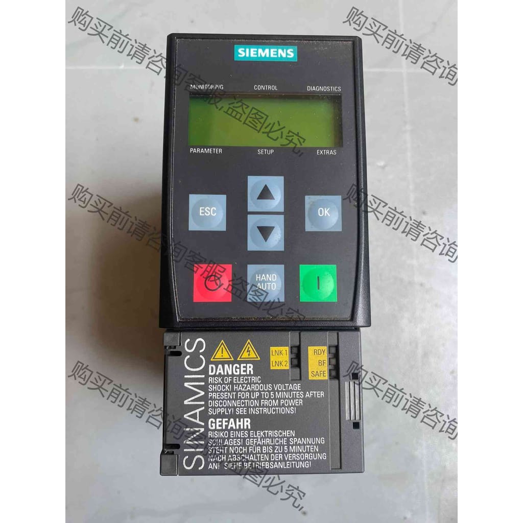 功能正常议价 6SL3210-1KE17-5UF1 西门ziG120c pn