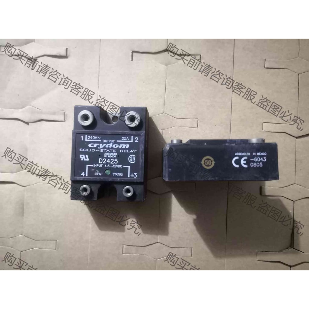 功能正常议价 美国crydom快达固态继电器，D2425带指示灯，TD24