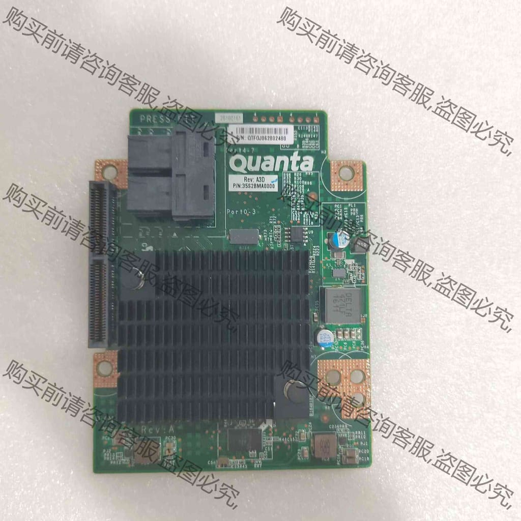 功能正常议价 原装广达SAS 3008 T41S-2U服务器D512B-