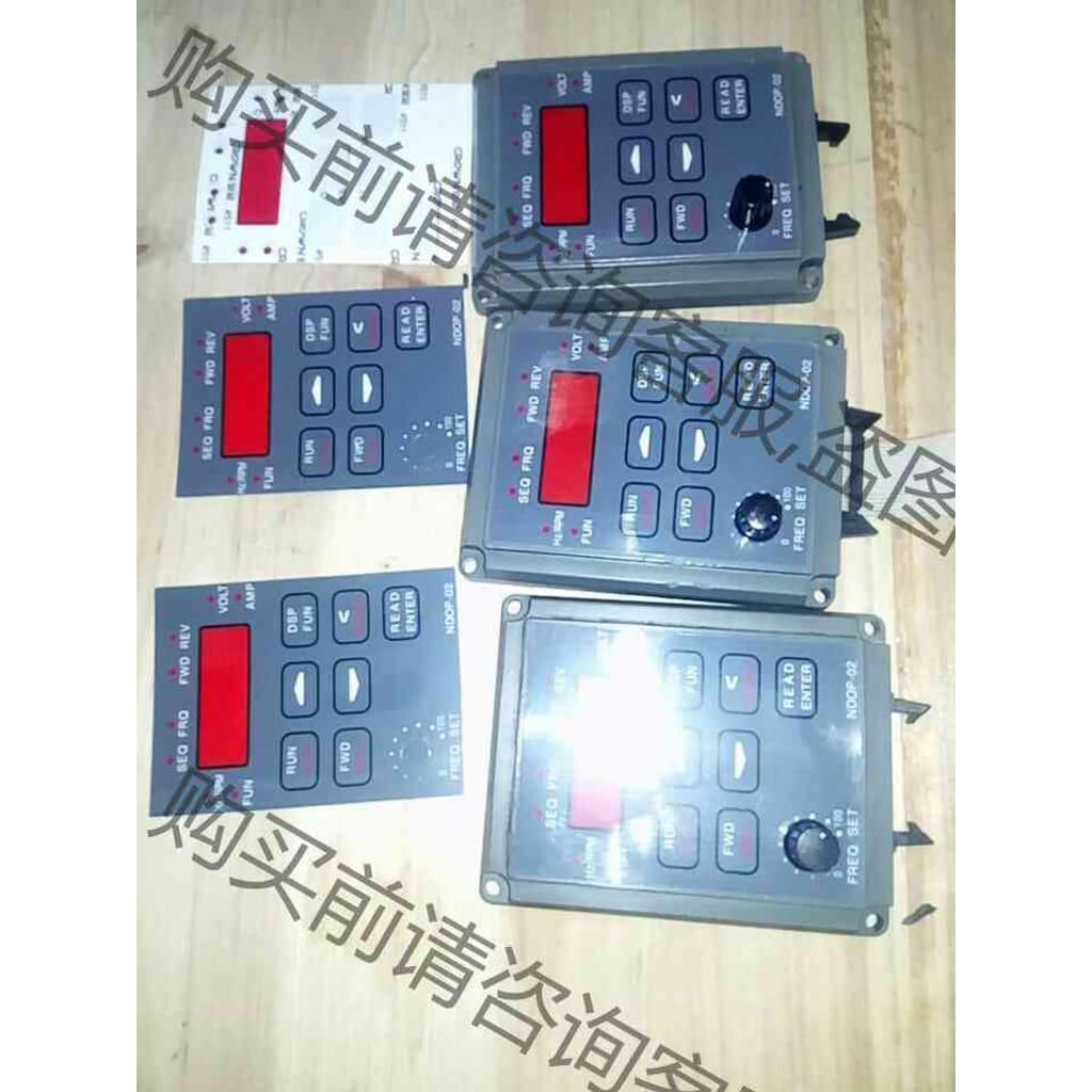 功能正常议价 台安变频器大面板ND0P一02，换膜的68包邮，包好仅