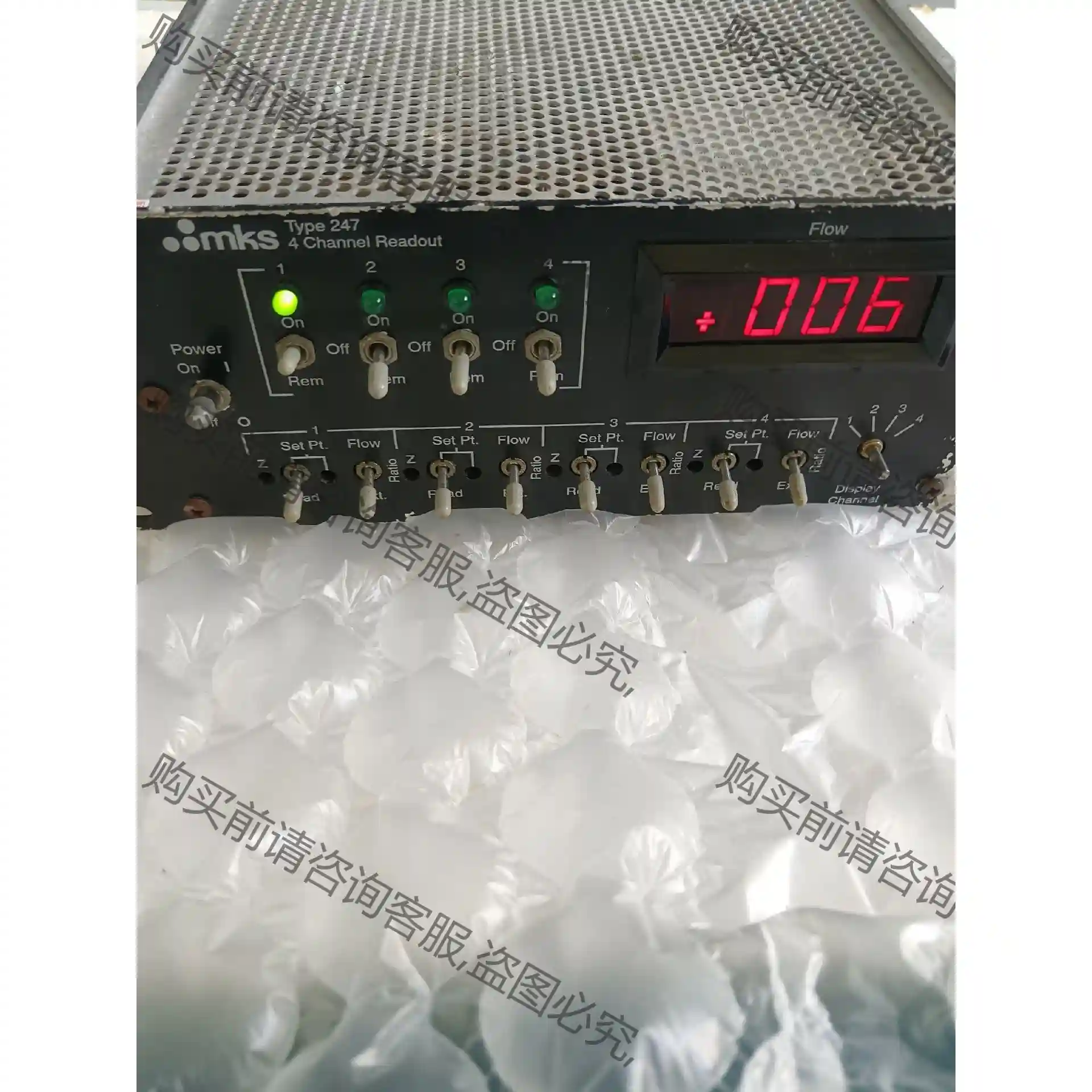 MKS 247D 4-Channel Readout MK 先议价 拆机货包好