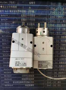 功能正常议价 SM旋转气缸MRHQ10D-180S-N，旋转带夹爪手指气