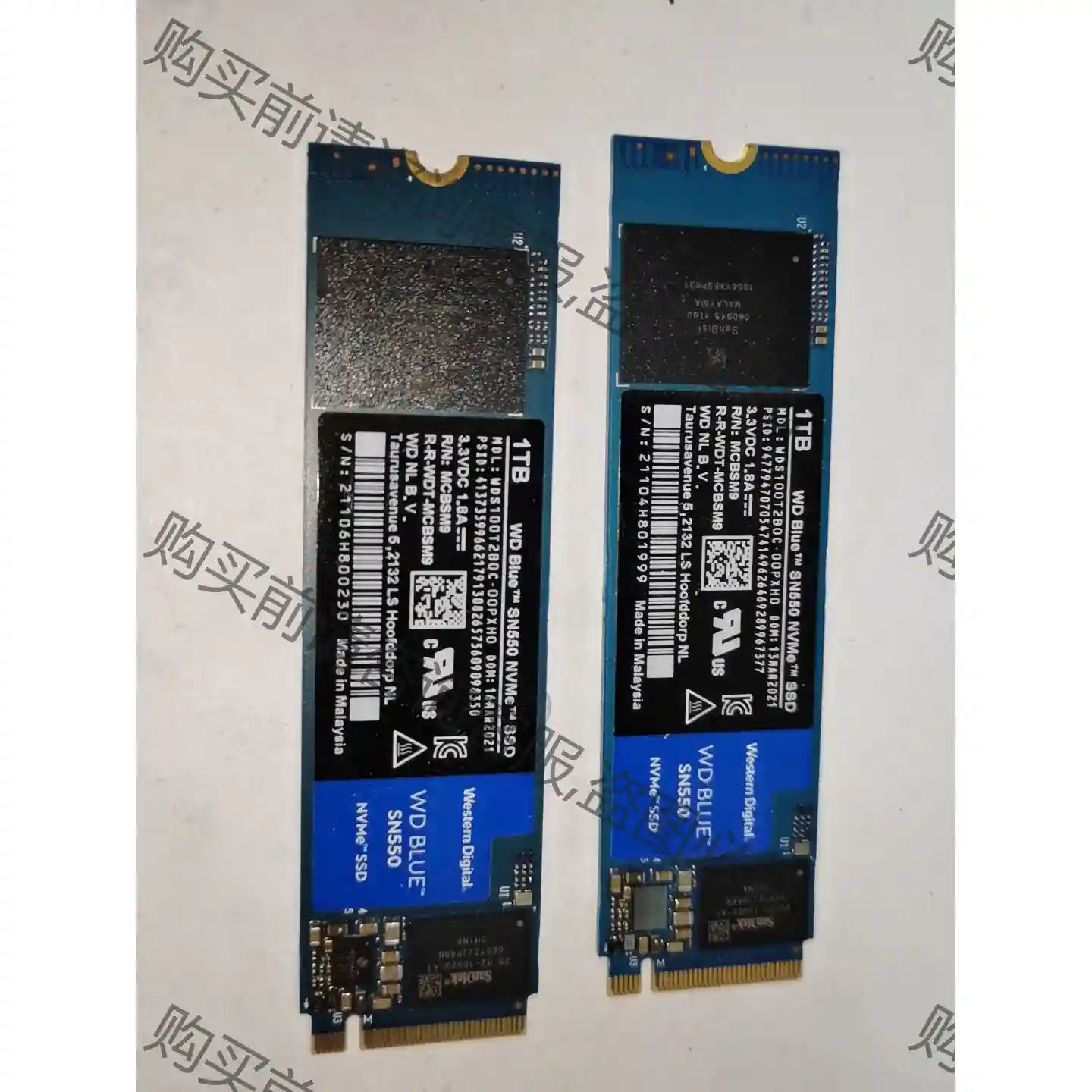 WD 西部数据 M.2 Nvme 1TB SSD 固态硬盘 先议价 拆机货包好