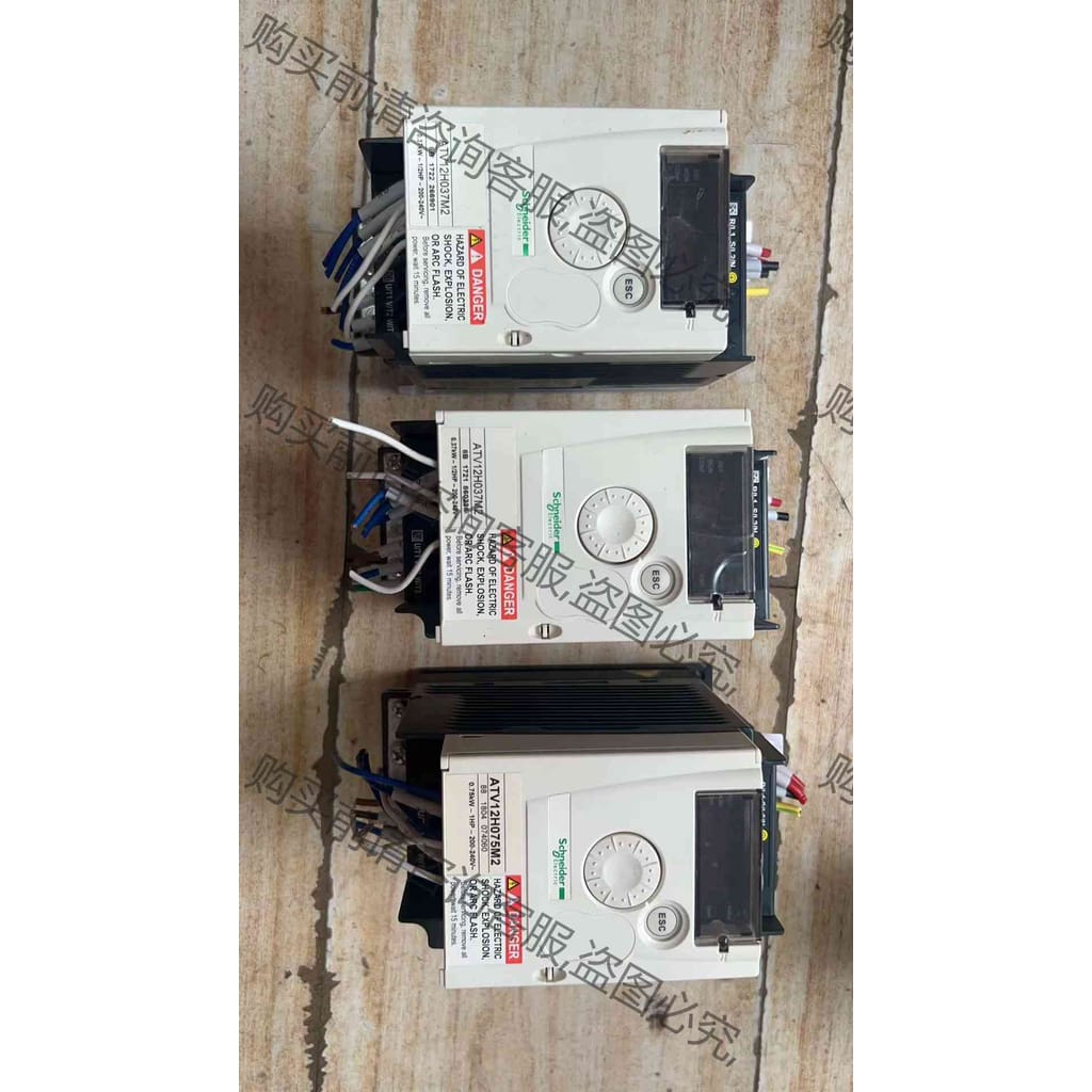 功能正常议价 施耐de变频器ATV12H037M2两台，ATV12H075M