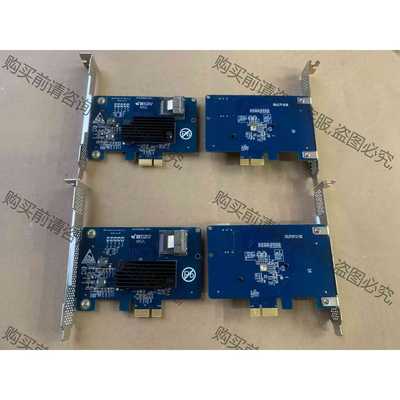功能正常议价 pcie x1转Mini SFF-8087 扩展4口SAT