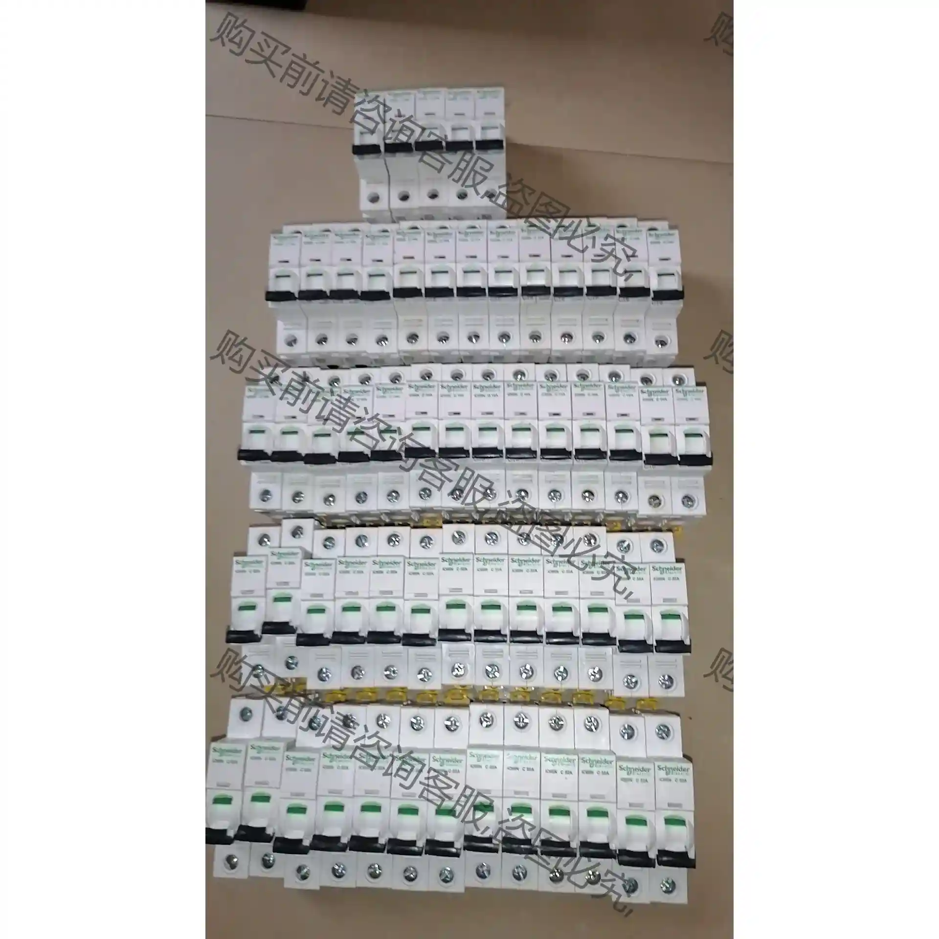 施耐de断路器 iC65N 1P 16A共27只，20A共 先议价 拆机货包好