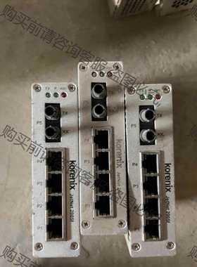 功能正常议价 科洛理思JETNET2005fw-m 工业交换机，一共有三