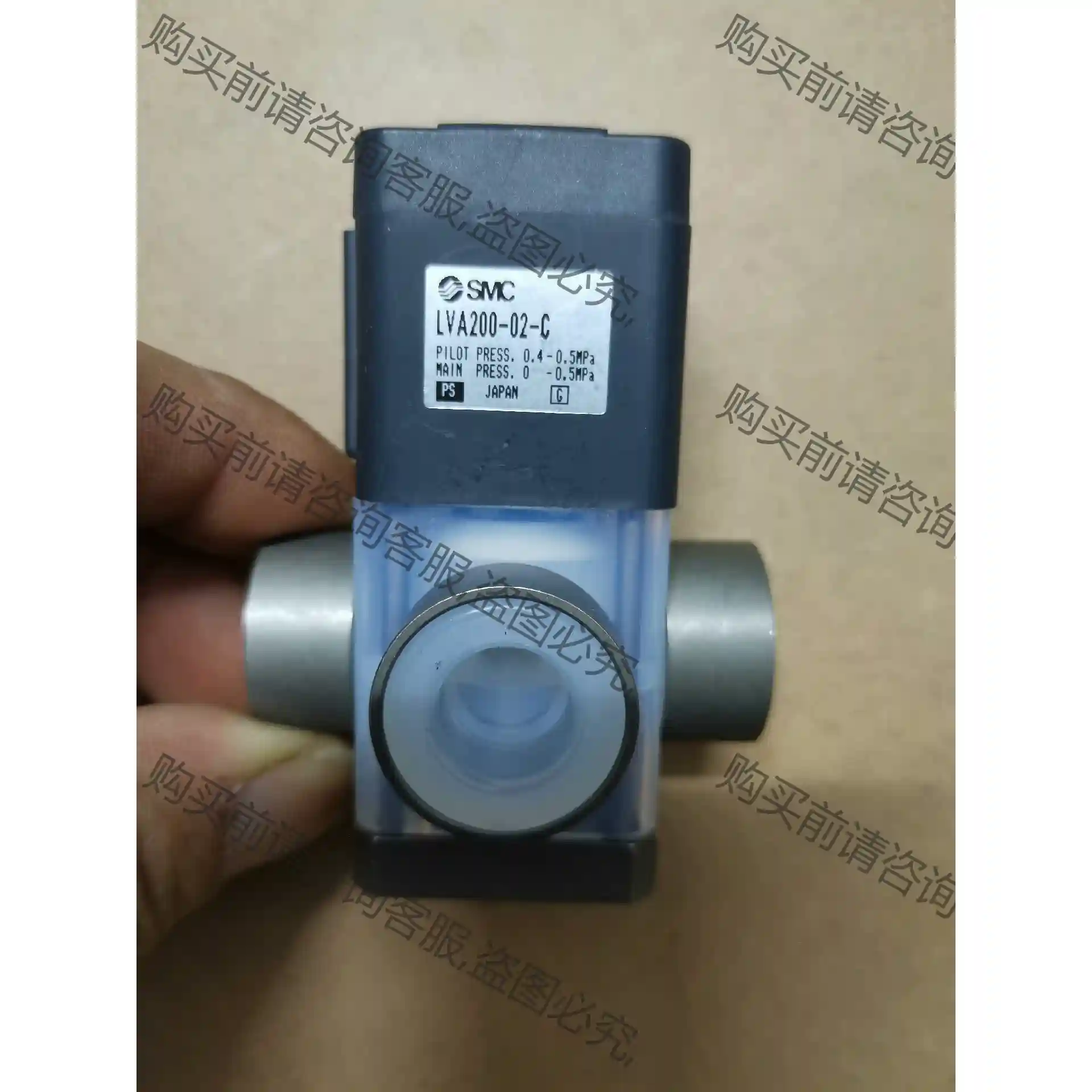 SM药液阀LVA20-02-C，LVA200-02-C，L 先议价 拆机货包好