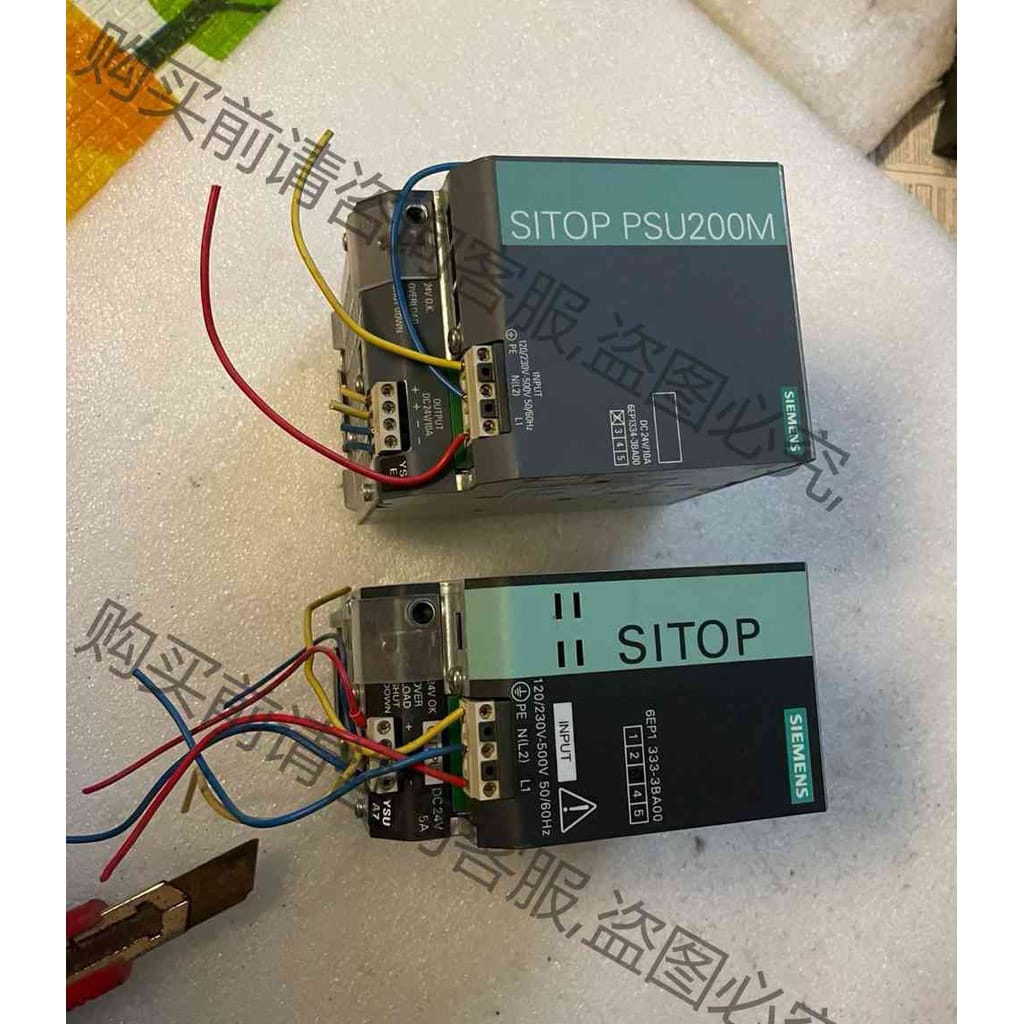 功能正常议价 西门zi开关电源6EP1334-3BA00 DC24V 10A