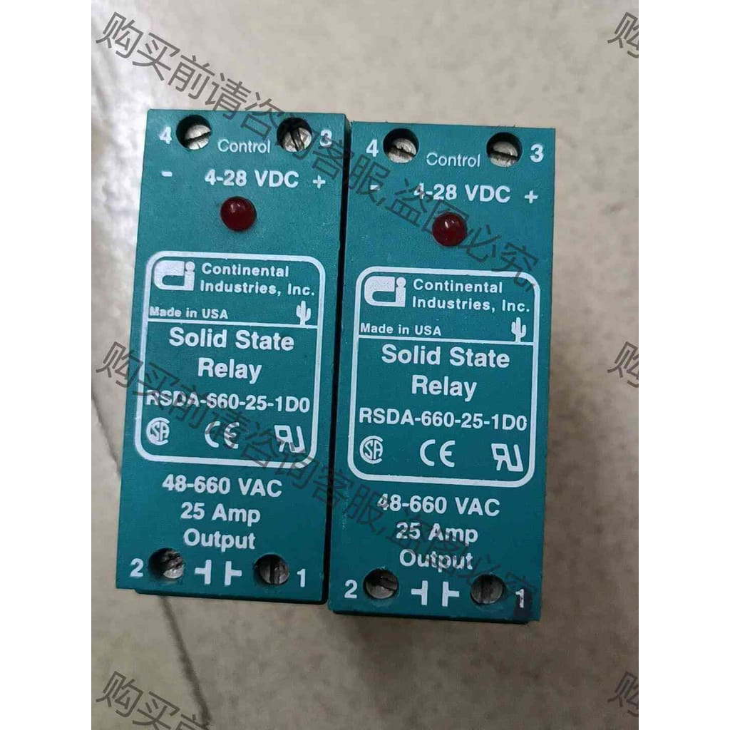功能正常议价 拆机固态继电器RSDA-660-25-1D0