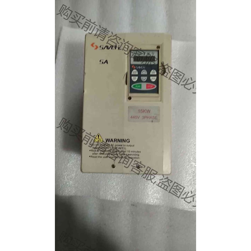功能正常议价 拆机三基变频器SA-4150C，实物图功能正常，需要的