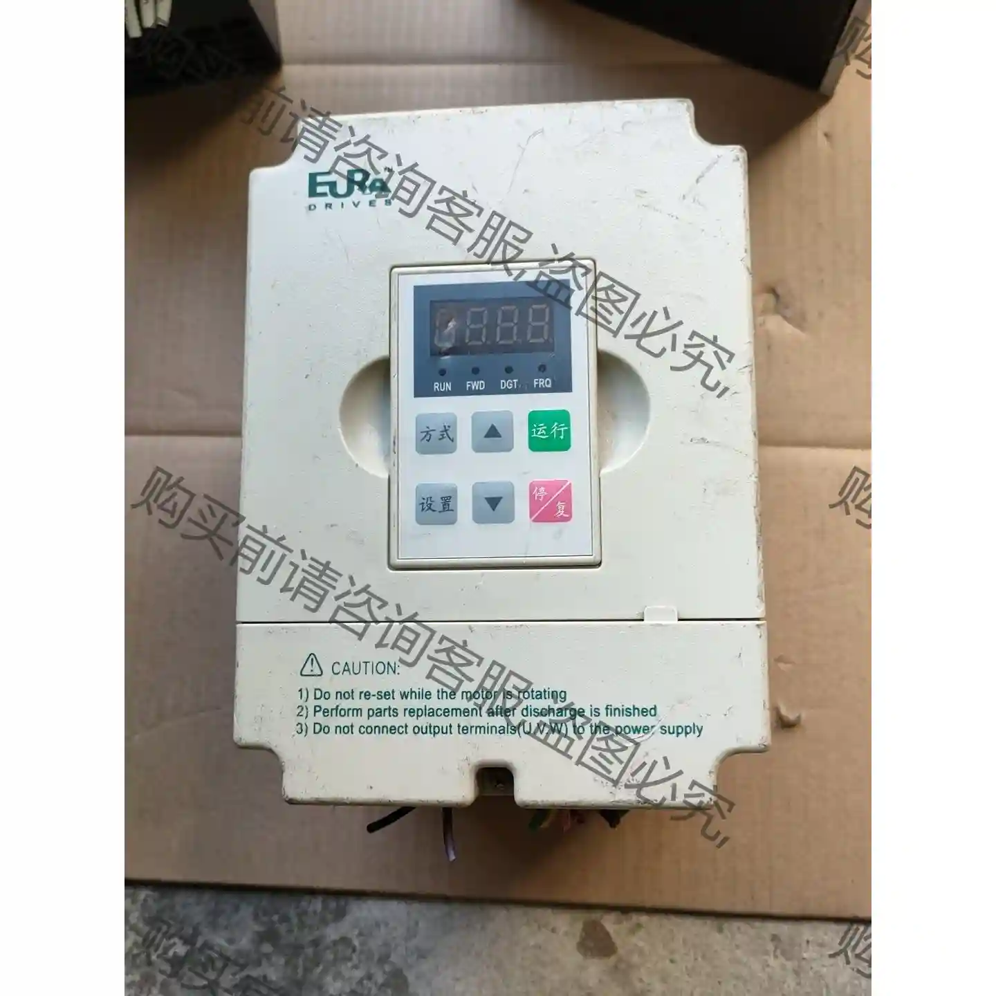 欧瑞变频器F1000-G0015S2B 1.5KW/220V 先议价 拆机货包好