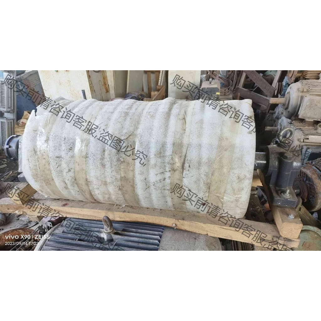 功能正常议价 全新TDY电动滚筒，功率5.5千瓦，筒径500mm，带宽80