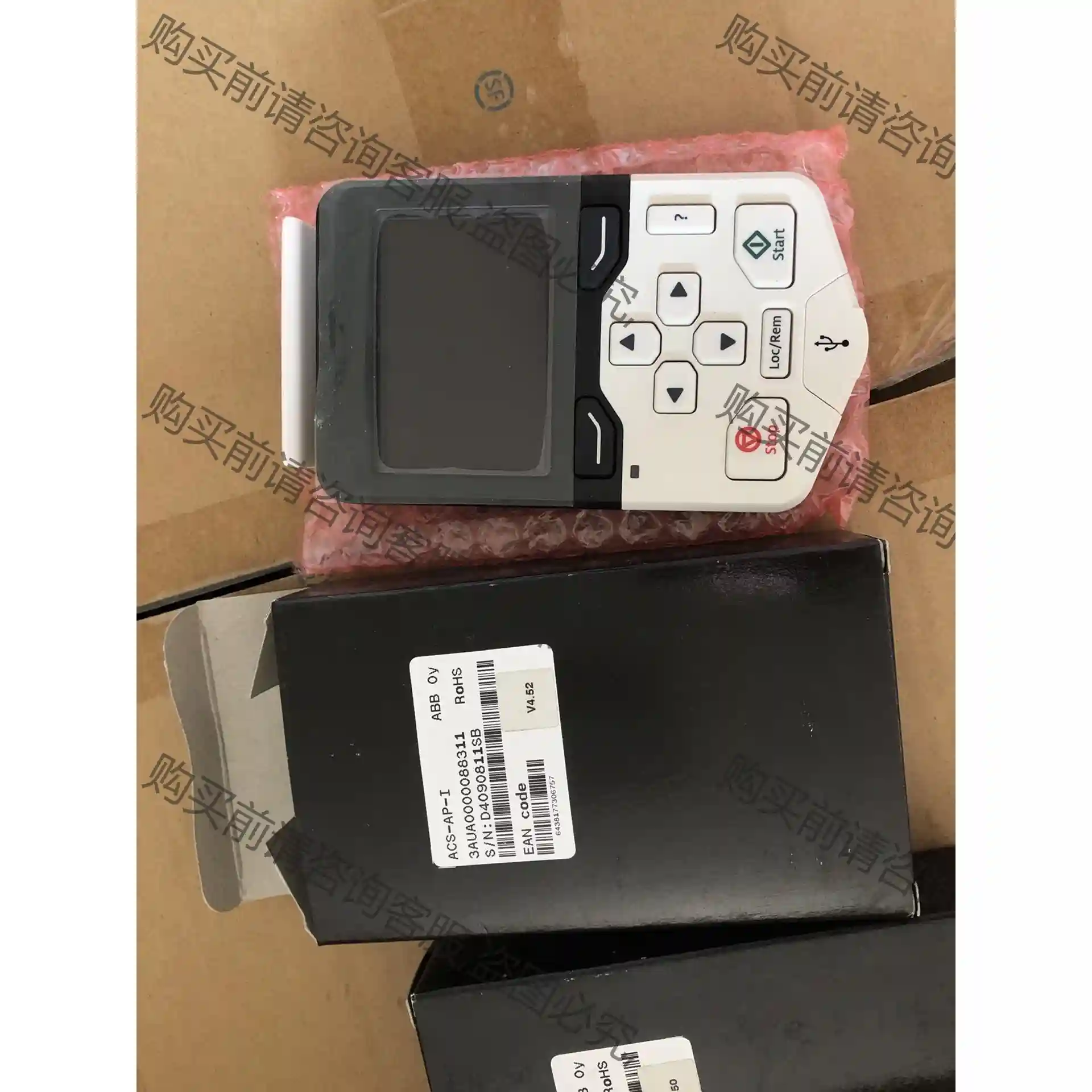 ACS-AP-I AB变频器面板ACS880变频器可用，全 先议价 拆机货包好