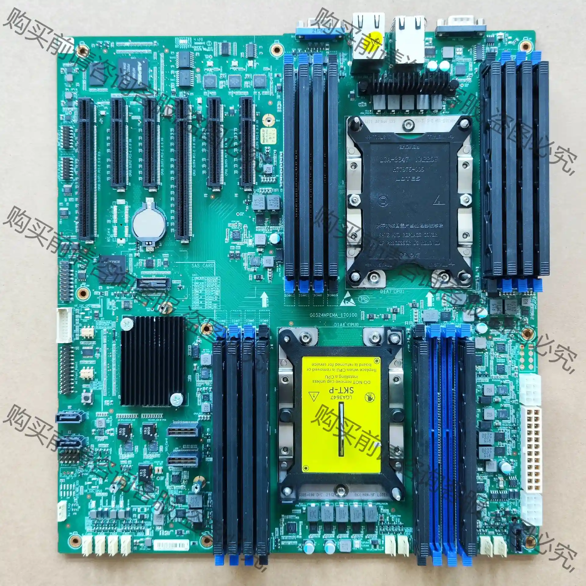 媲美超微X11DPI-N主板C621双路服务器主板LGA36 先议价 拆机货包