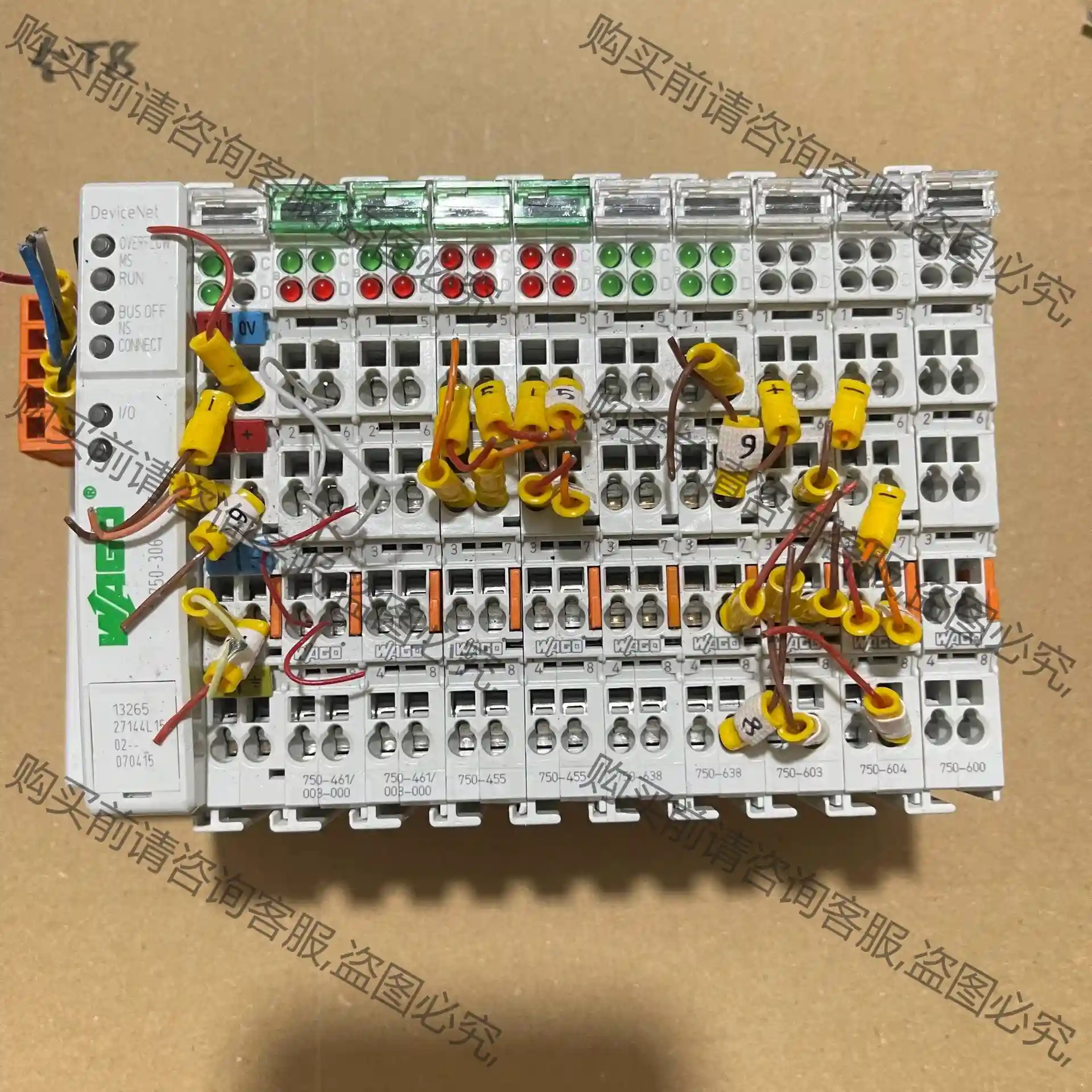 WAGO万可模块750－306，750-461/003-00 先议价 拆机货包好