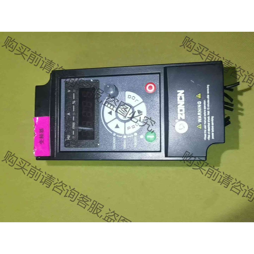 功能正常议价 #变频器 众辰变频器，型号T9400-0R75G，二手拆机