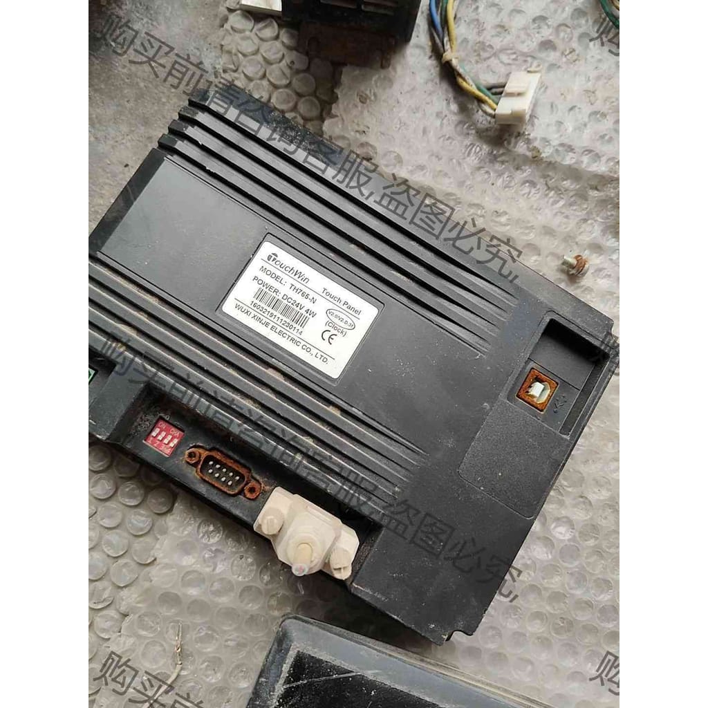 功能正常议价 信捷触摸屏 TH765-N，剪线拆机 成色如图