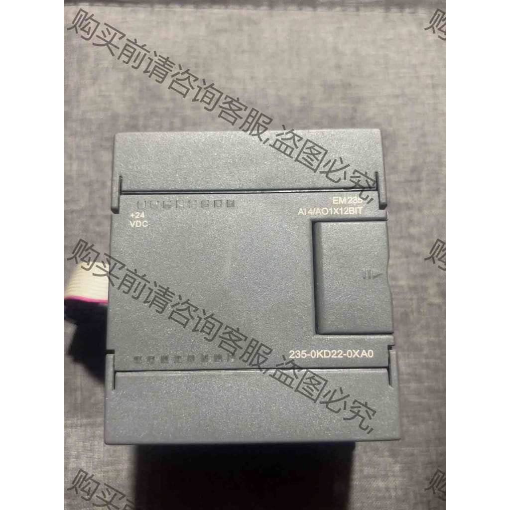 功能正常议价 235-0KD22-0XA0，PLC模块EM235，二手拆机