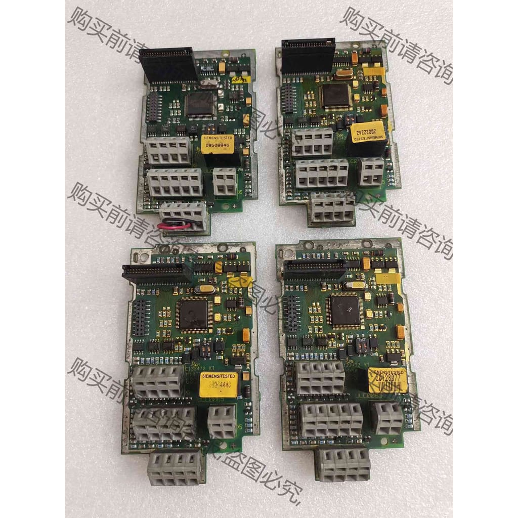 功能正常议价 拆机西门zi变频器6SE6420-2AD23-0BA1主板(2