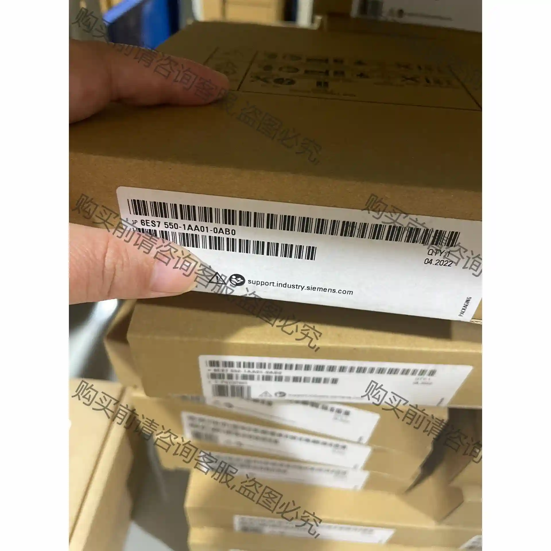 6ES7550-1AA01-0AB0西门zi全新原装现货550 先议价 拆机货包好