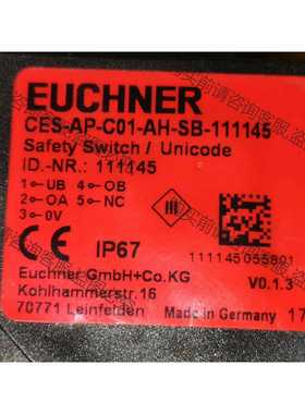 功能正常议价 CES-AP-C01-AH-SB-111145德国EUCHN