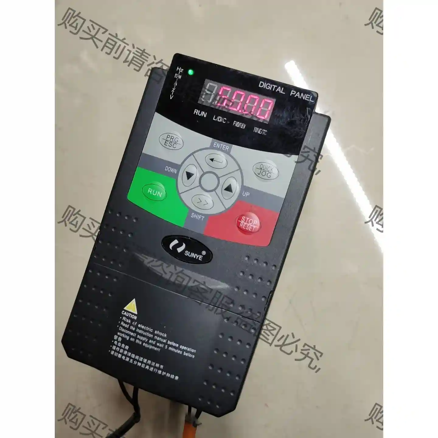 日业变频器1.5KW/380V,CM510-A4T1R5GB 先议价 拆机货包好