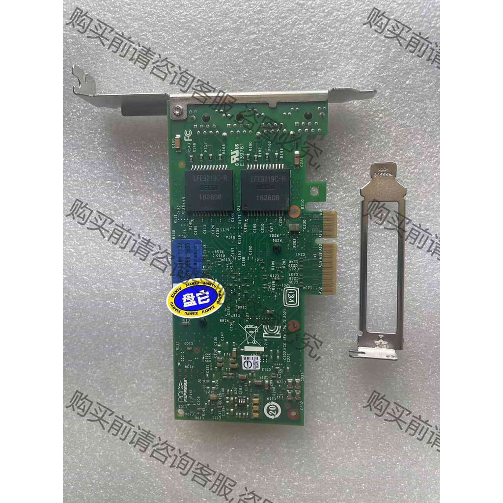 功能正常议价 intel i350t4v2 i350am4 四口千兆网卡