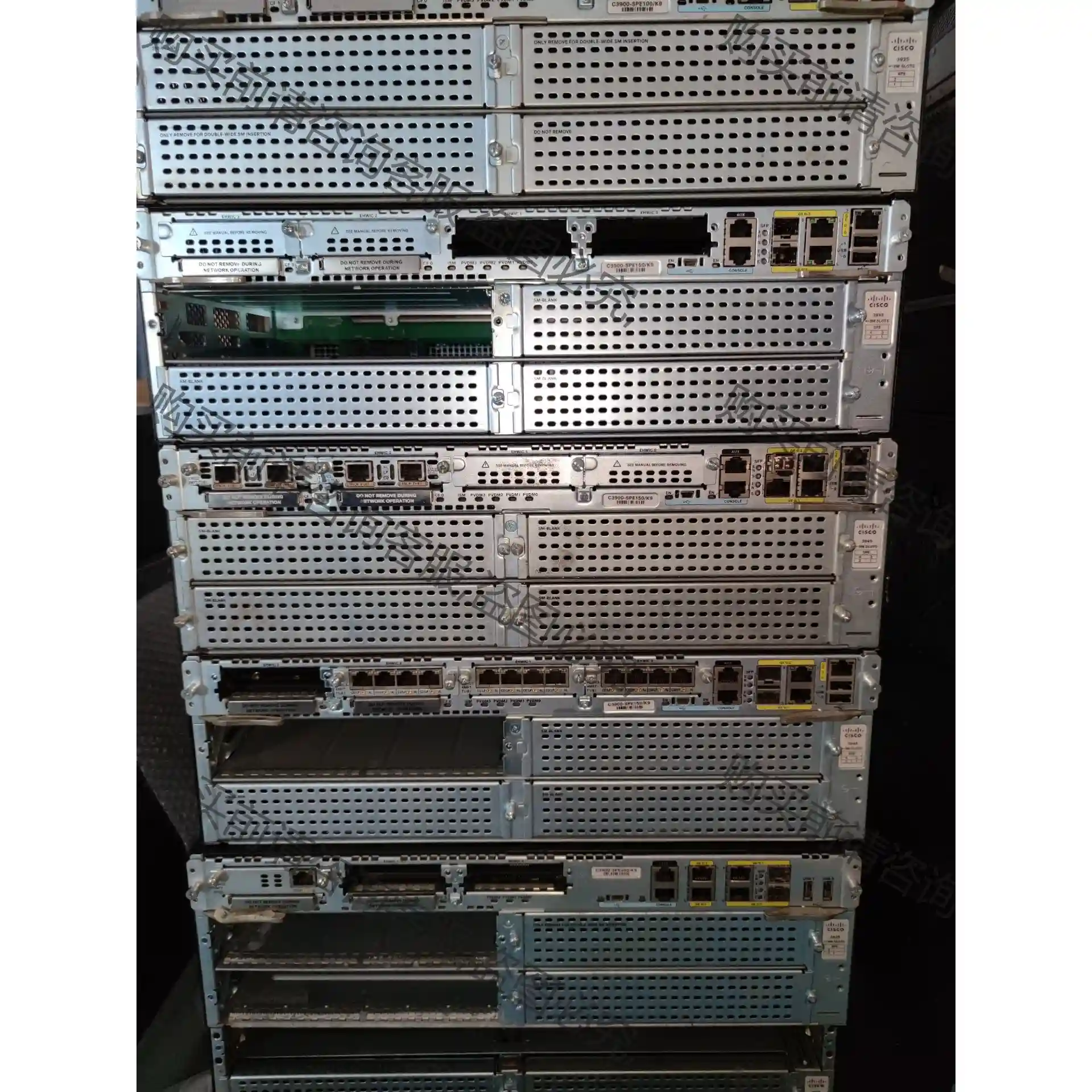CISCO 3945E/K9 路由器 含C3900-SPE2 先议价 拆机货包好