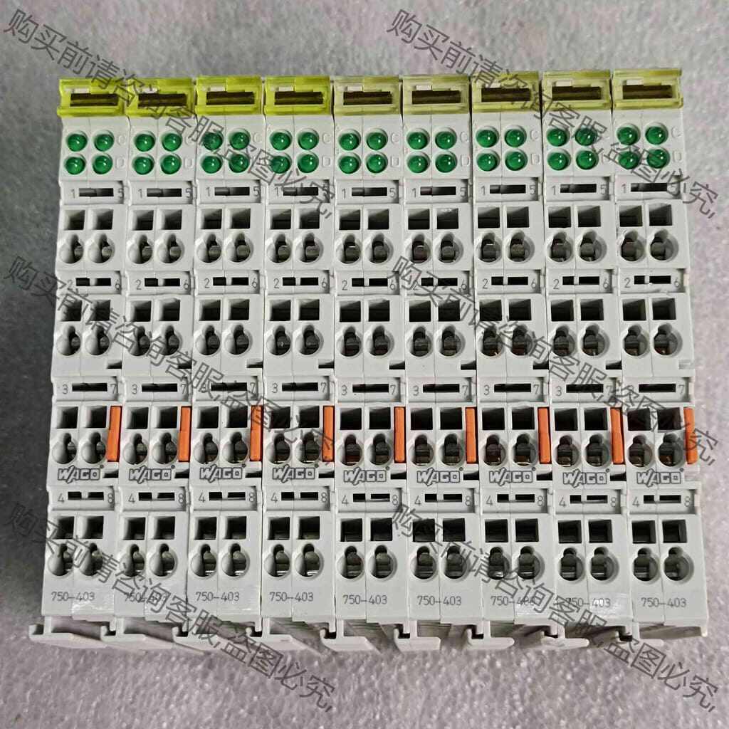 功能正常议价 万可PLC模块 750-403 原装拆机，成色漂亮 ,功能包