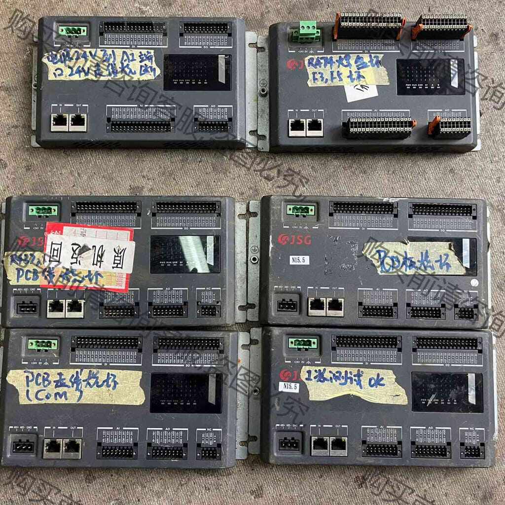 功能正常议价 JSG晶盛控制器PLC面板GR10-32ETP8AME（4台