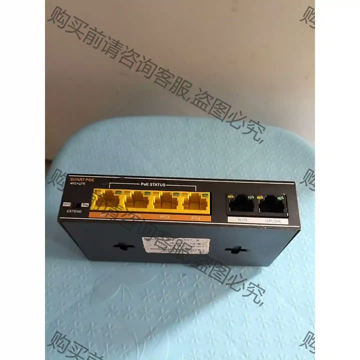 POE4口交换机 4EF+2FE 监控摄像使用交换机 功 先议价 拆机货包好
