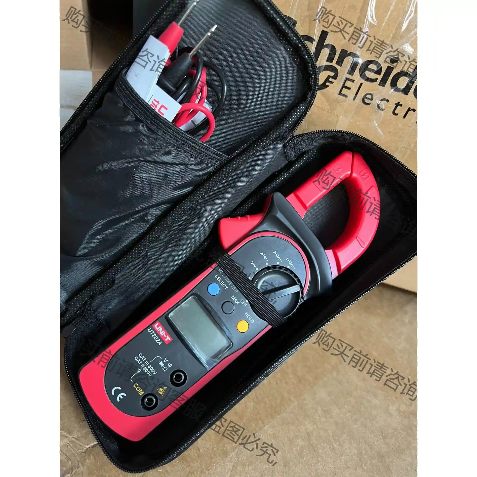 优利德数字钳形万用表高精度钳形表UT203的150元、UT2 先议价 拆