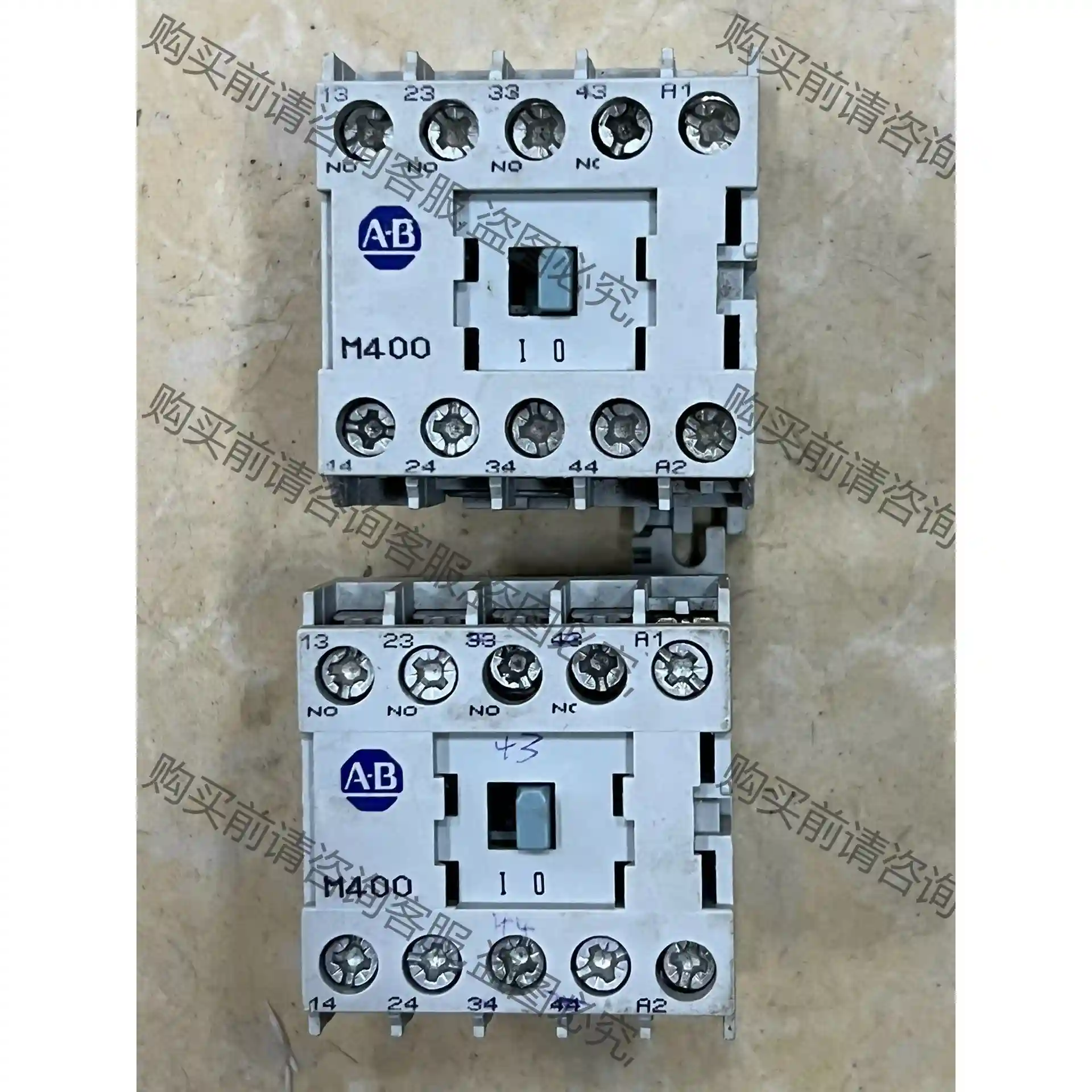 原罗克韦erA-B接触器 700-M400* 220V。有2个 先议价 拆机货包好