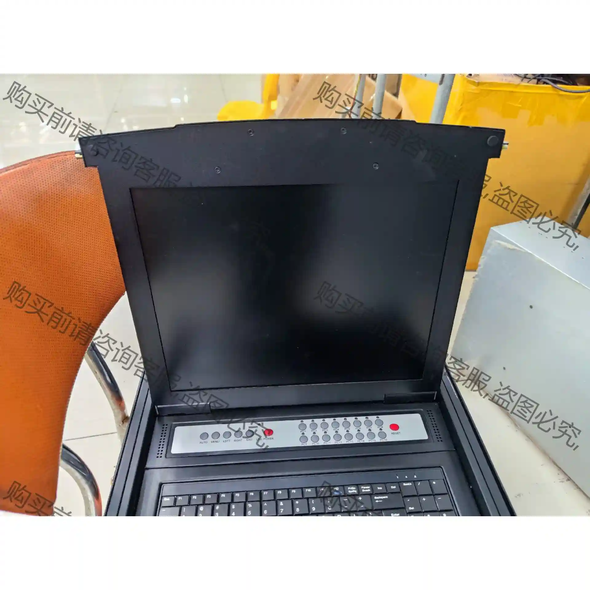 蓝宝 LANBE AI-7116TLG 17寸 网络KVM切 先议价 拆机货包好