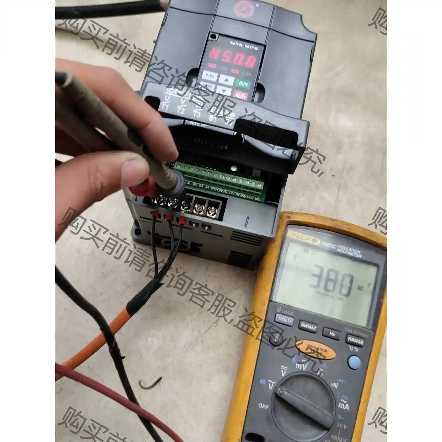 众辰变频器1.5kw，H2400A01D5K，宝贝实物拍摄， 先议价 拆机货包