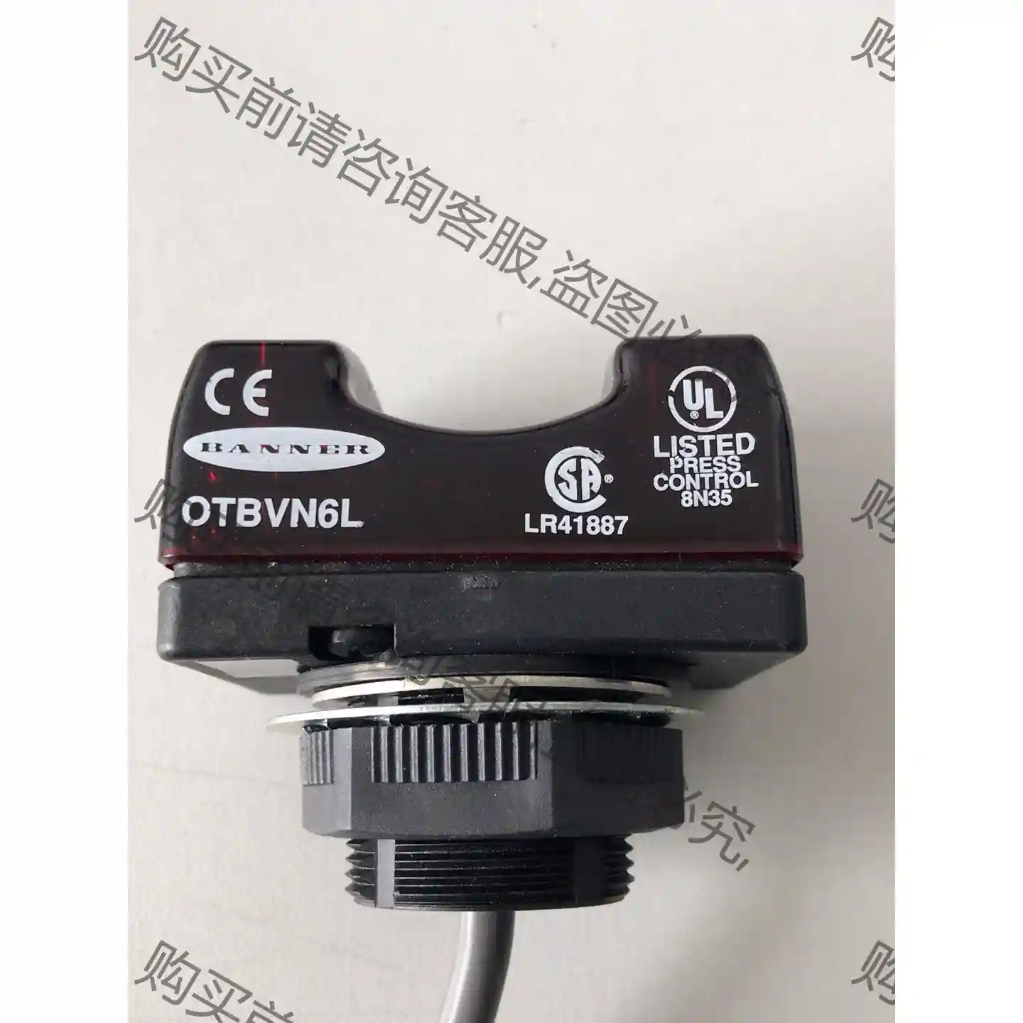 美国邦纳光BANNER 电传感器OTBVN6L 先议价 拆机货包好