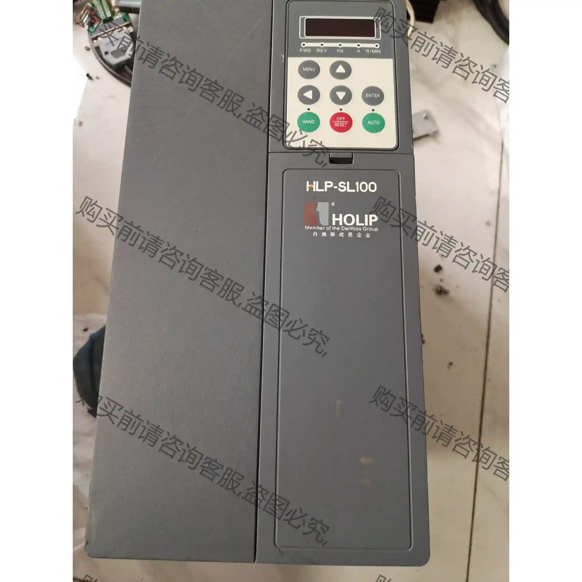 海利普22kw变频器hlp-sl100起重机，电动葫芦专用， 先议价 拆机