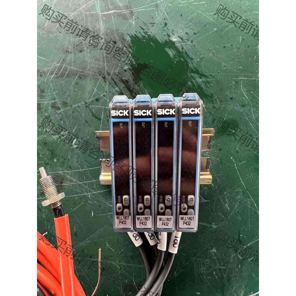 功能正常议价 原装进口 西克SICK光纤放大器 WLL180T-P432。