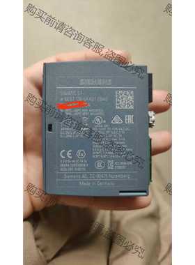 功能正常议价 6ES7138-6AA01-0BA0现货从新橙色无敌包邮可以