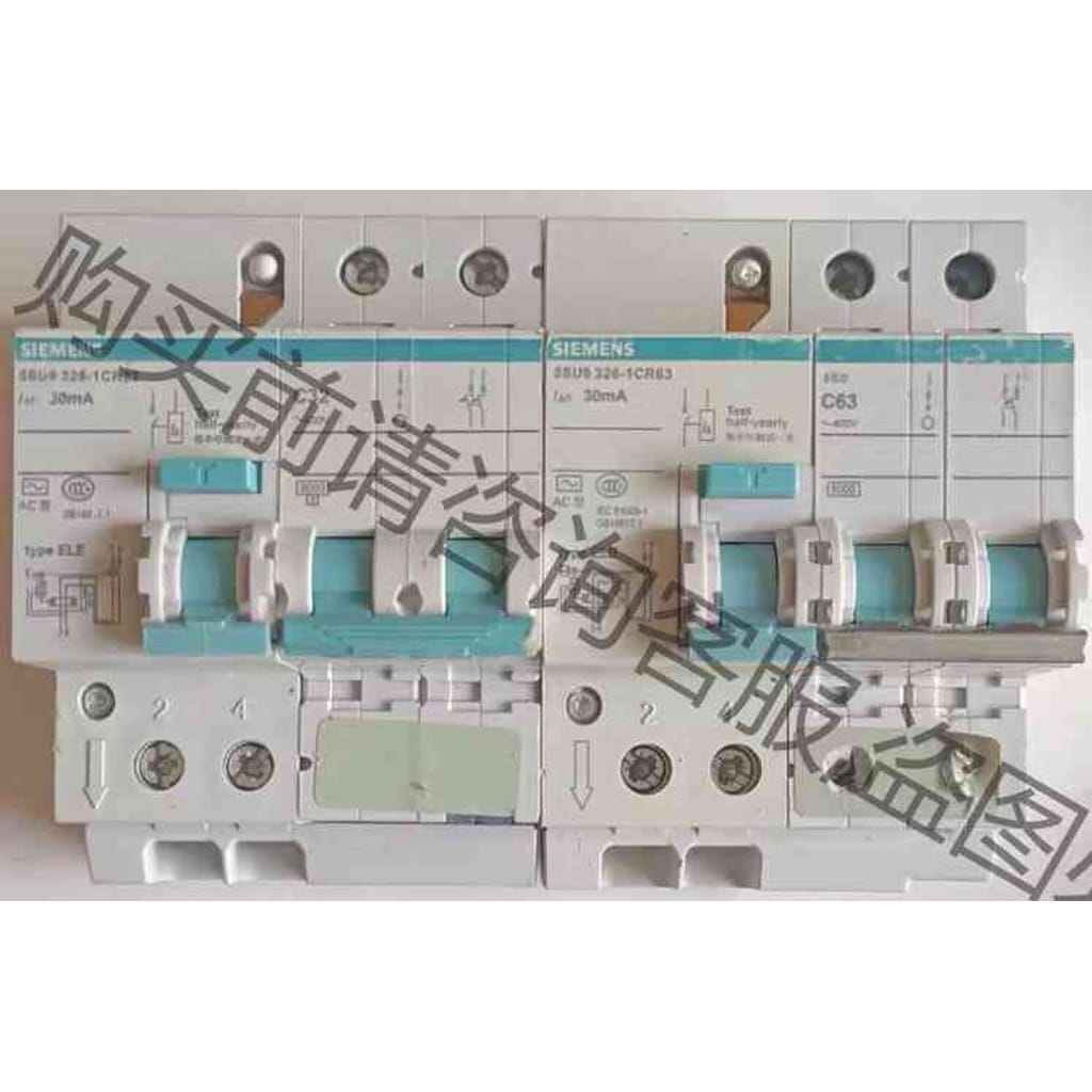 功能正常议价 SIEMENS/西门zi2P 漏电保护器 双匹空气开关带漏保
