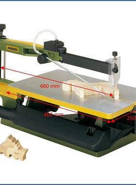 德国2级调速线锯机曲线锯DS460微型台式拉花木工线家用