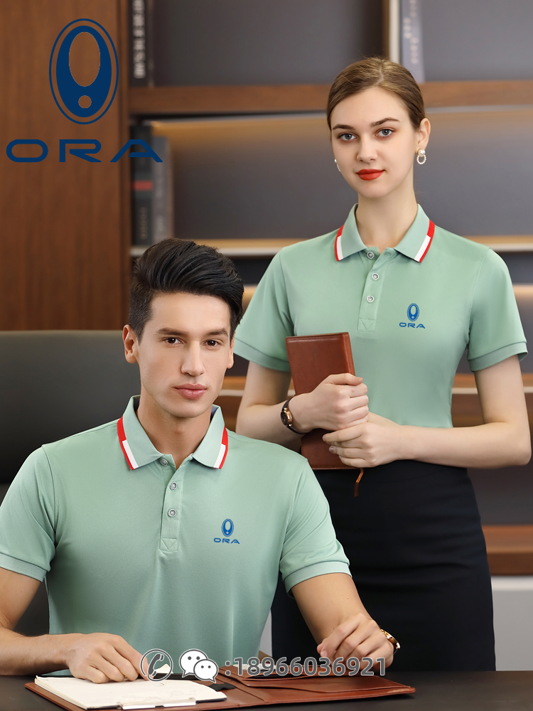 长城欧拉汽车定制男女销售员工作服polo衫短袖专业印logo夏季工装