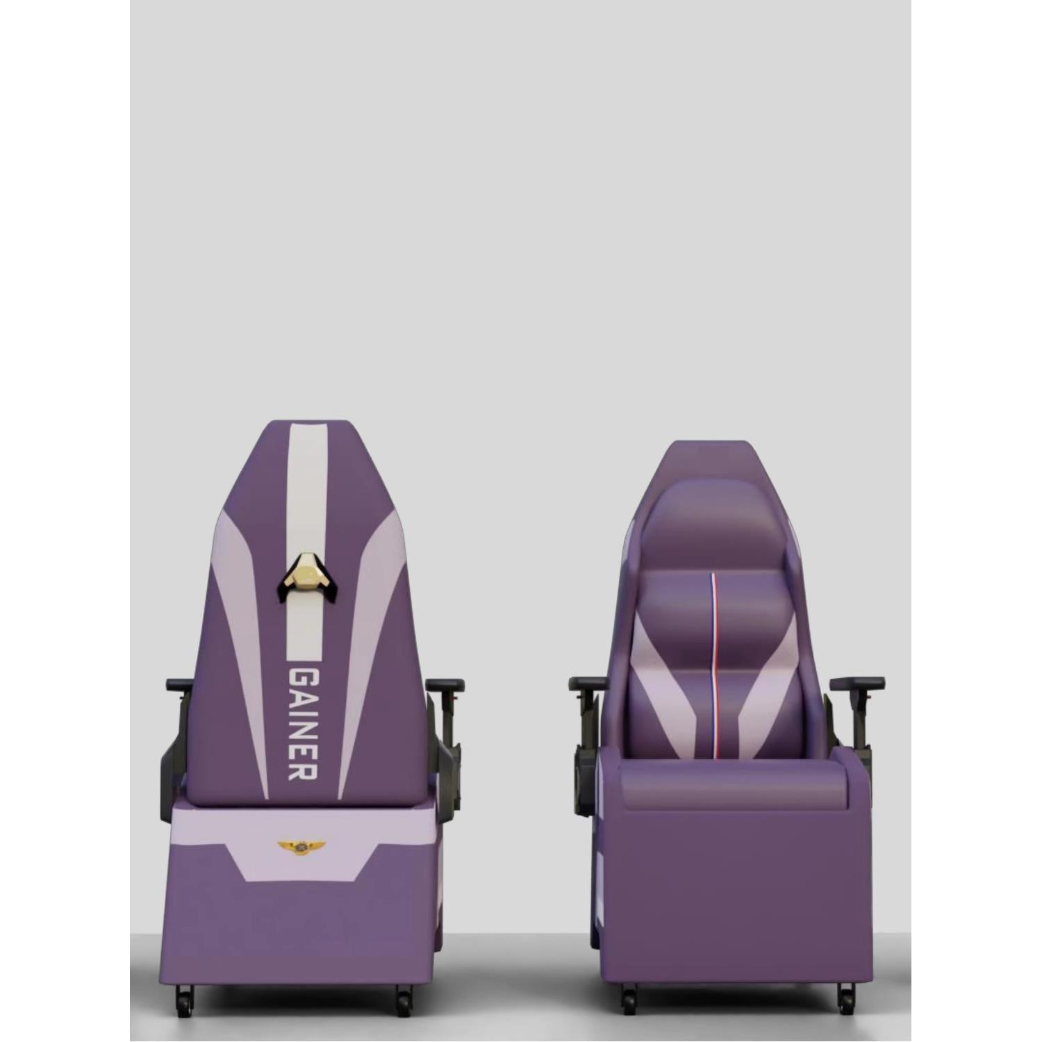 电竞沙发网吧沙发椅单人可躺懒人一体太空座舱家用网咖电脑桌椅子